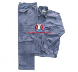 Quần áo bảo hộ kaki Nhật dày cotton túi hộp (màu ghi sáng+ghi chì+cam+xanh dương )