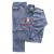 Quần áo bảo hộ kaki Nhật dày cotton túi hộp (màu ghi sáng+ghi chì+cam+xanh dương )