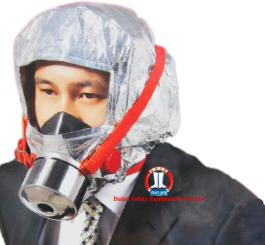 Mũ chống cháy Amiăng Trung Quốc hình nam (mũ thoát hiểm phòng khói độc) thở 30 phút