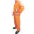 Quần áo kaki Nhật dày cotton màu cam (có tem ĐL, có túi hộp)